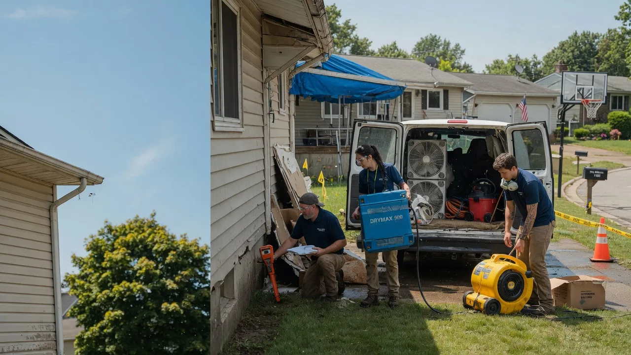Ceiling Leak Cleanup in Alpha, OH near me
